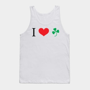 I heart irish Tank Top